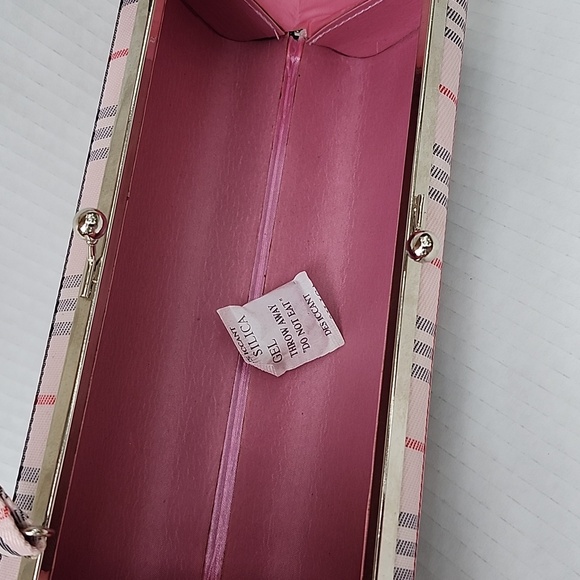 NWOT PLAID HARDSHELL MINI BAG - Picture 5 of 6